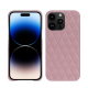 Custodia in pelle Apple iPhone 15 Pro Max - Rose - Couture ( Nappa - Pantone #efbae1 ) 