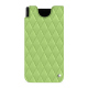 Capa em pele Samsung Galaxy Z Fold5 - Vert olive - Couture ( Nappa - Pantone #a7c58e ) 