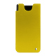 Funda de piel Samsung Galaxy Z Fold5 - Jaune fluo ( Pantone #c9ff57 ) 