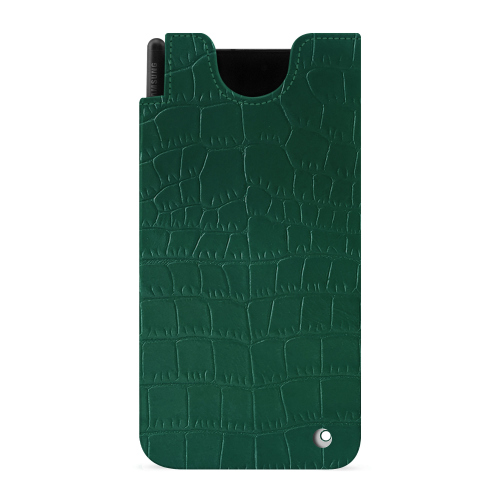 Pochette Samsung Galaxy Z Fold5 | Protection élégante et personnaliséeCrocodile pino ( Pantone #173F35 ) 