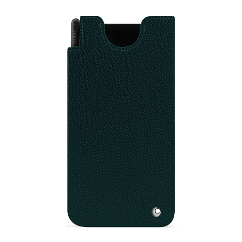 Samsung Galaxy Z Fold 5 ポーチ | スタイリッシュでパーソナライズされた保護機能Vert séduisant ( Pantone #1d3c34 ) 