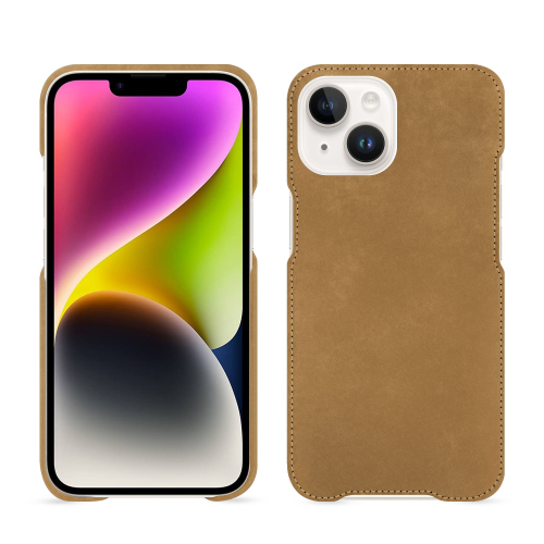 Cover posteriore iPhone 15 Plus | La migliore protezioneSable vintage ( Pantone #9b7340 ) 