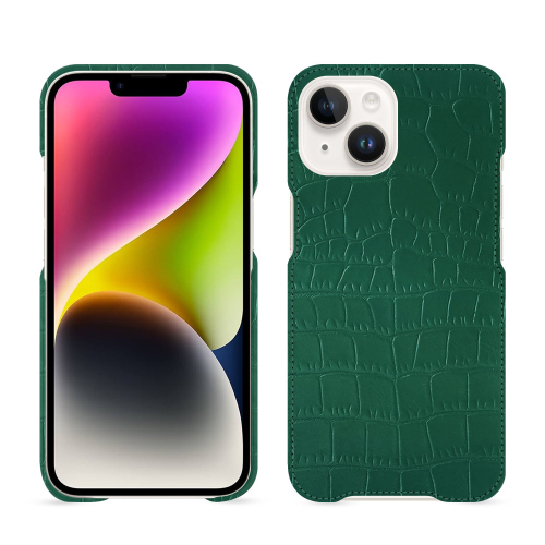 iPhone 15 Plus Backcover | Der beste SchutzCrocodile pino ( Pantone #173F35 ) 