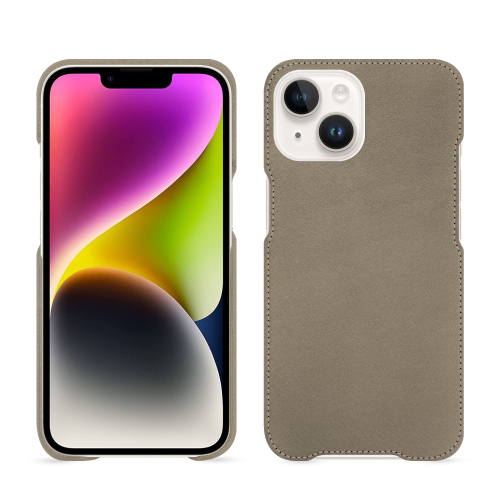 Cover posteriore iPhone 15 Plus | La migliore protezioneDarboun sabla ( Pantone #BCB1A1 )