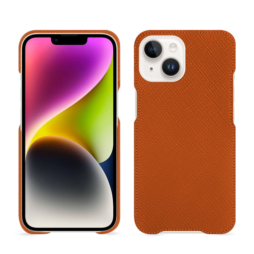 Funda iPhone 15 Plus | La mejor protecciónOrange vibrant ( Pantone #e36b39 ) 