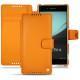 Funda de piel Sony Xperia Z3+ - Xperia Z4 - Orange fluo