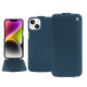 Apple iPhone 15 Plus leather case - Indigo ( Pantone #1f4565 ) 