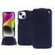 Funda de piel Apple iPhone 15 Plus - Cobalt ( Pantone #2b253f ) 