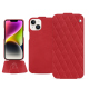 Funda de piel Apple iPhone 15 Plus - Rouge troupelenc - Couture ( Pantone #AB191A )