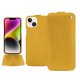 Capa em pele Apple iPhone 15 Plus - Jaune soulèu ( Pantone #F3B934 )