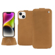 Housse cuir Apple iPhone 15 Plus - Castan esparciate ( Pantone #824F2A )