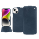 Funda de piel Apple iPhone 15 Plus - Jean vintage ( Pantone #2f414f  ) 