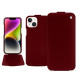 Apple iPhone 15 Plus leather case - Rouge Veggie ( Pantone #862633 ) 