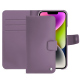 Custodia in pelle Apple iPhone 15 Plus - Lilas ( Nappa - Pantone #b9a3e3 ) 