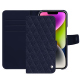 Capa em pele Apple iPhone 15 Plus - Cobalt - Couture ( Pantone #2b253f ) 