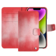 Housse cuir Apple iPhone 15 Plus - Rose Patine