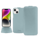 Apple iPhone 15 Plus leather case - Bleu Ciel PU ( Pantone #abcae9 )