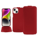 Capa em pele Apple iPhone 15 Plus - Rouge PU ( Pantone #d50032 )