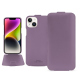 Apple iPhone 15 Plus leather case - Lilas PU ( Pantone #b9a3e3 )