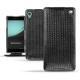 Sony Xperia Z3+ - Xperia Z4 leather case - Abaca nero