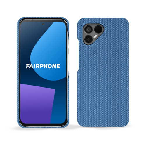 Coque de protection arrière pour Fairphone 5 | Qualité et durabilitéAbaca ishia ( Pantone #395775 ) 