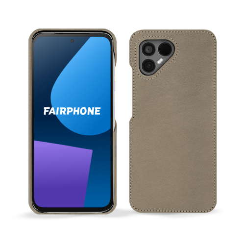 Hintere Schutzhülle für das Fairphone 5 | Qualität und HaltbarkeitDarboun sabla ( Pantone #BCB1A1 )