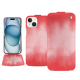 硬质真皮保护套 Apple iPhone 15 - Rose Patine