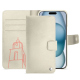 Custodia in pelle Apple iPhone 15 - Blanc escumo ( Pantone #D6D6D1 )