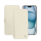 Custodia in pelle Apple iPhone 15 - Blanc ( Nappa / White ) 