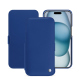 Funda de piel Apple iPhone 15 - Bleu océan ( Nappa - Pantone #15458a) 