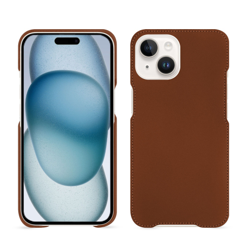 iPhone 15用カバーとケース - レザー、レザーレット、ヴィーガン