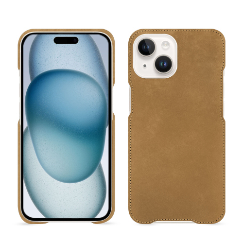 Capa premium para iPhone 15 | Elegância e durabilidadeSable vintage ( Pantone #9b7340 ) 