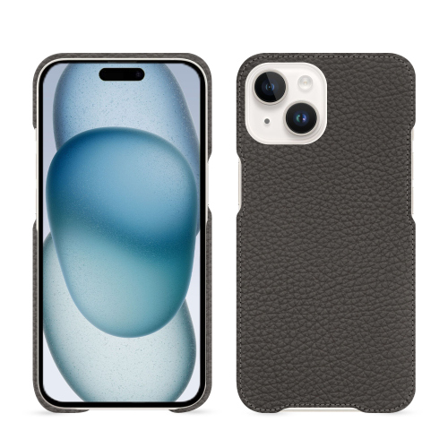 Custodia premium per iPhone 15 | Eleganza e resistenzaAnthracite ( Pantone #41403c ) 