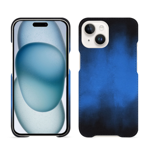 Coque premium iPhone 15 | Élégance et durabilitéBleu Patine