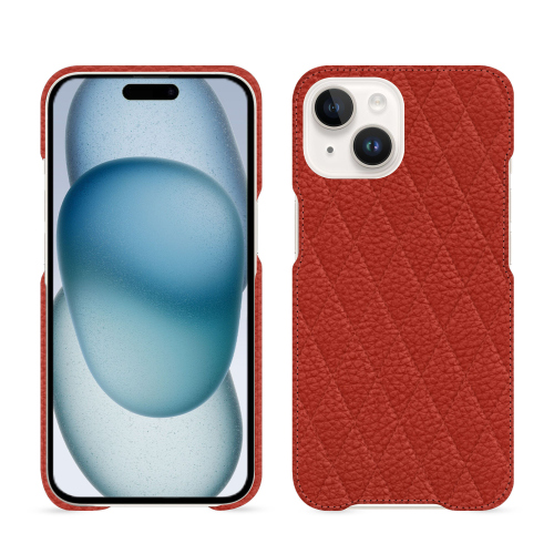 Premium-Schutzhülle für das iPhone 15 | Eleganz und HaltbarkeitPapaye - Couture ( Pantone #b54317 ) 