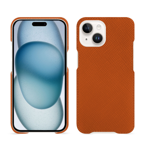 Coque premium iPhone 15 | Élégance et durabilitéOrange vibrant ( Pantone #e36b39 ) 