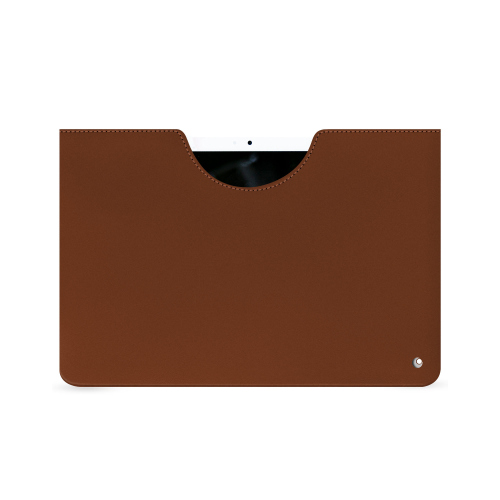 Anpassbare Ledertasche für Google Pixel TabletMarron ( Nappa - Pantone #8B4720 ) 