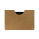 Pochette cuir Google Pixel Tablet - Sable vintage ( Pantone #9b7340 ) 