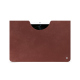 Google Pixel Tablet leather pouch - Passion vintage ( Pantone #591d16 ) 