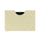 Google Pixel Tablet leather pouch - Ivoire - Couture ( Pantone #d6d6c6 ) 