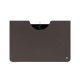 Pochette cuir Google Pixel Tablet - Gris Veggie ( Pantone #5e514d ) 