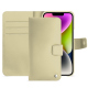 Apple iPhone 15 Plus leather case - Beige ( Nappa - Pantone #ceb888 ) 