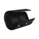 Uhrenetui für 2 Uhren - Onyx ( Noir / Black ) 