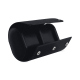 Astuccio per 2 orologi - Noir élégant  ( Noir / Black ) 