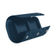 Astuccio per 2 orologi - Blu mediterran - Couture ( Pantone #0E3043 )