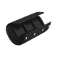 Case for 3 watches - Ebène - Couture ( Noir / Black ) 