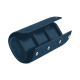 Astuccio per 3 orologi - Blu mediterran - Couture ( Pantone #0E3043 )