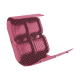Astuccio per 4 orologi - Serpent ciclamino ( Pantone #9E4C6E ) 