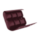 Astuccio per 6 orologi - Lie de vin ( Pantone #412234 ) 