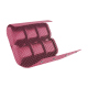 Case for 6 watches - Serpent ciclamino ( Pantone #9E4C6E ) 